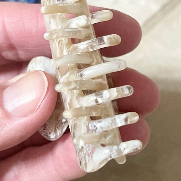 Pretty Set of 3 colorful Tortoise Shell Hair Clip small jaws! - Picture 12 of 13